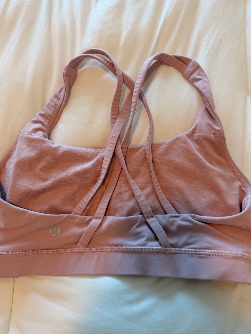 lululemon athletica Dusty Rose Strappy Sports Bra